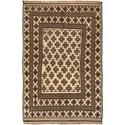 Handmade Natural Baluchi Rug 5' 8" x 9' 0" - No. AL40859