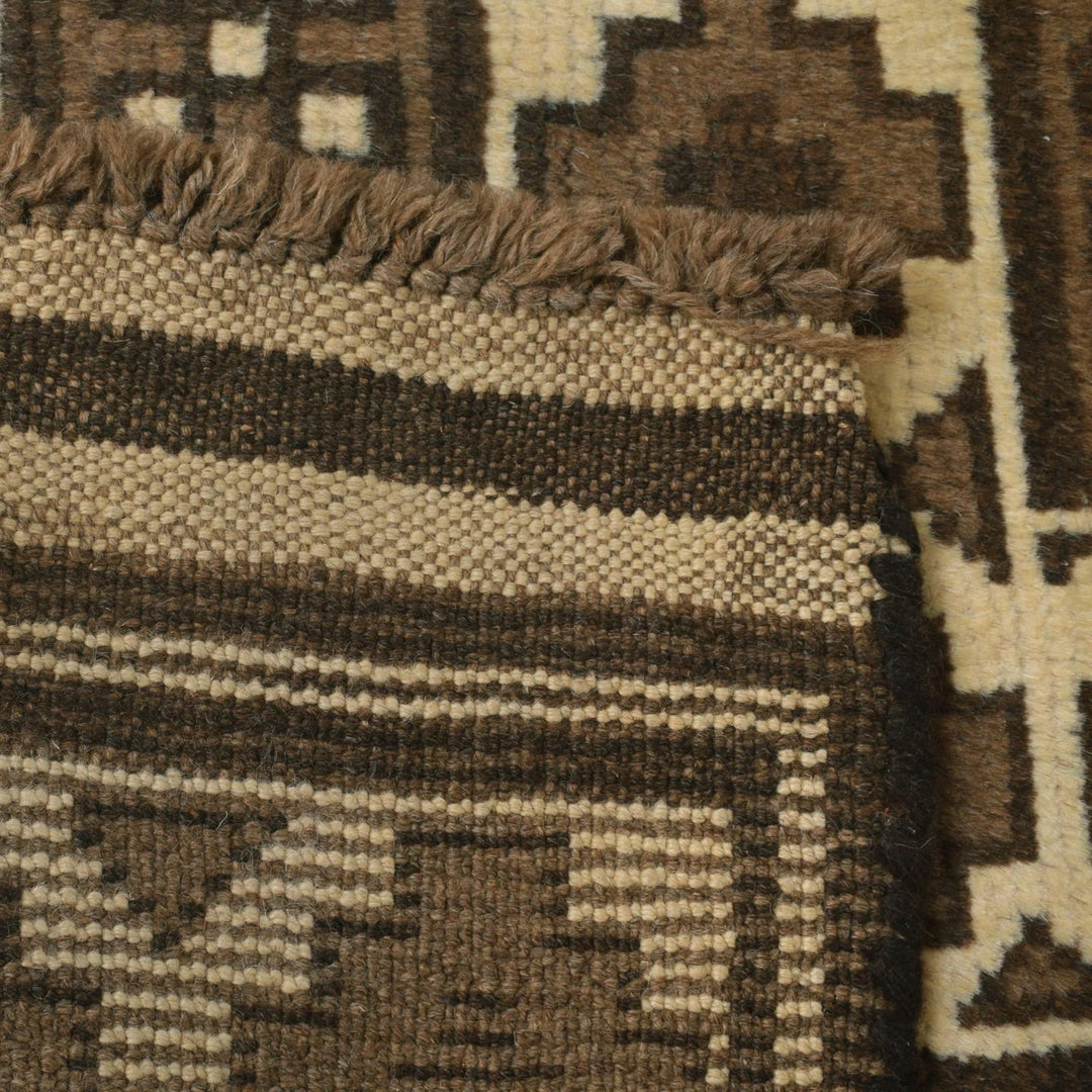 Afghan Baluchi Rug 5'7" x 8'10" Hand-Knotted | No. AL10045