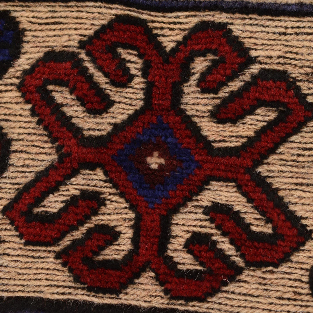 Afghan Barjista Kilim Rug 4' 2" x 6' 2" Flat-Weave | No. AL10846