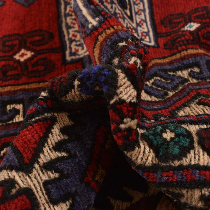 Afghan Barjista Kilim Rug 4' 2" x 6' 2" Flat-Weave | No. AL10846
