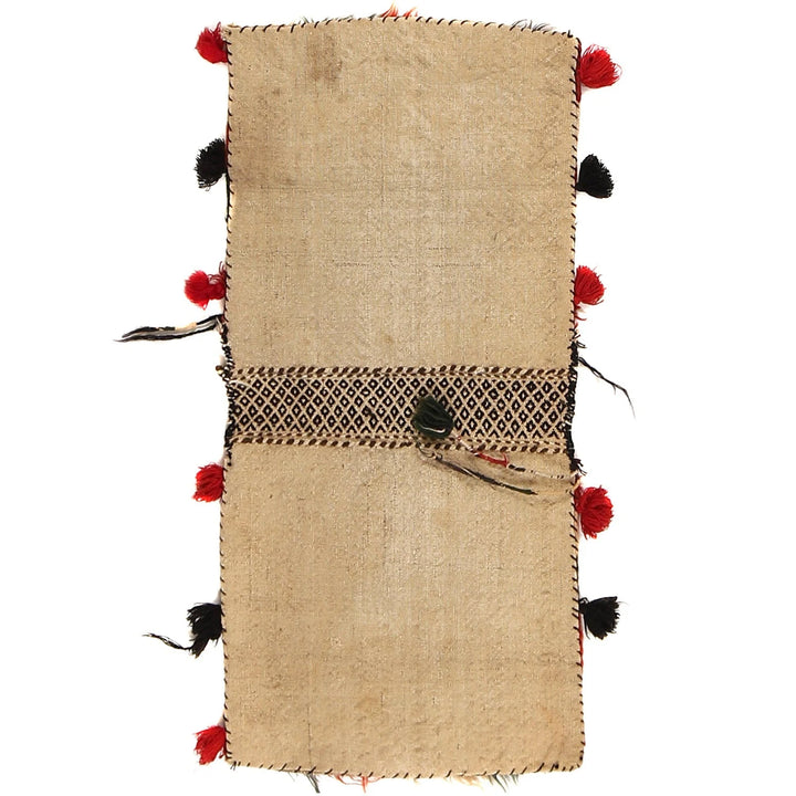Afghan Saddle Bag Rug 1'3" x 2'9" Hand-Knotted | No. AL12362