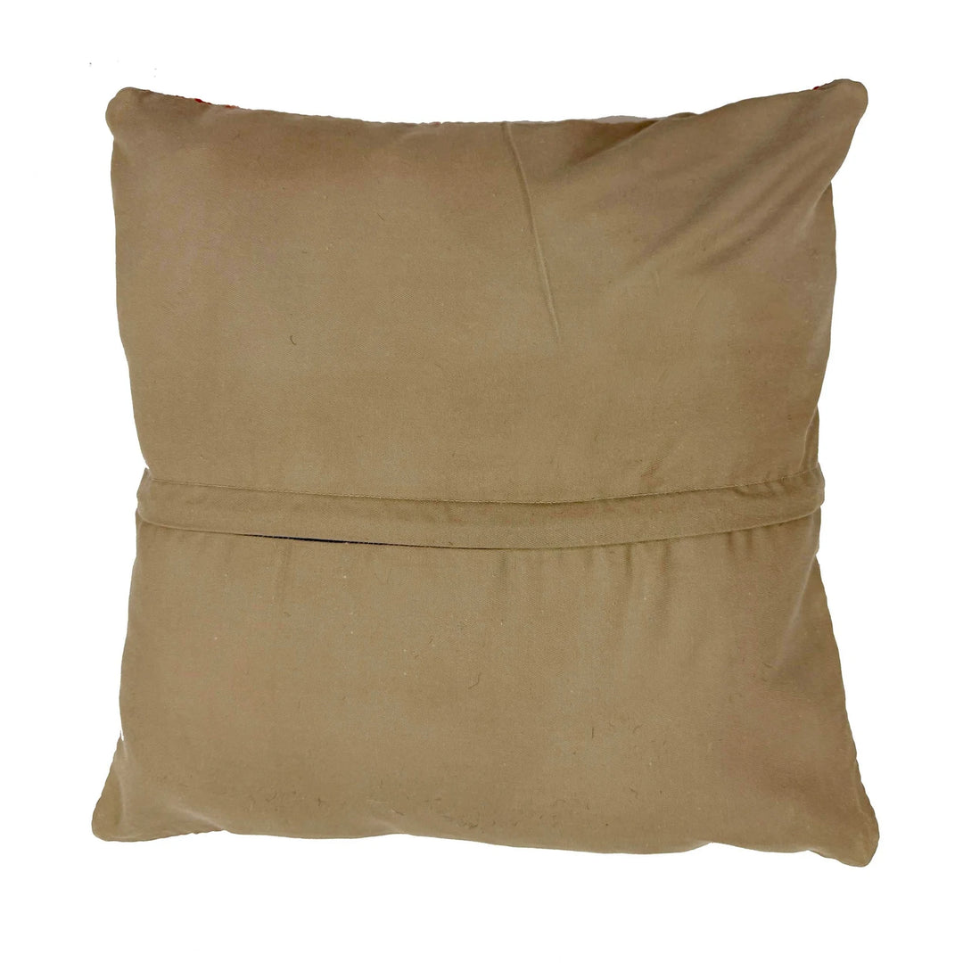 Afghan Kilim Cushion Cover 1' 5" x 1' 6" Flat-Weave | No. AL124838