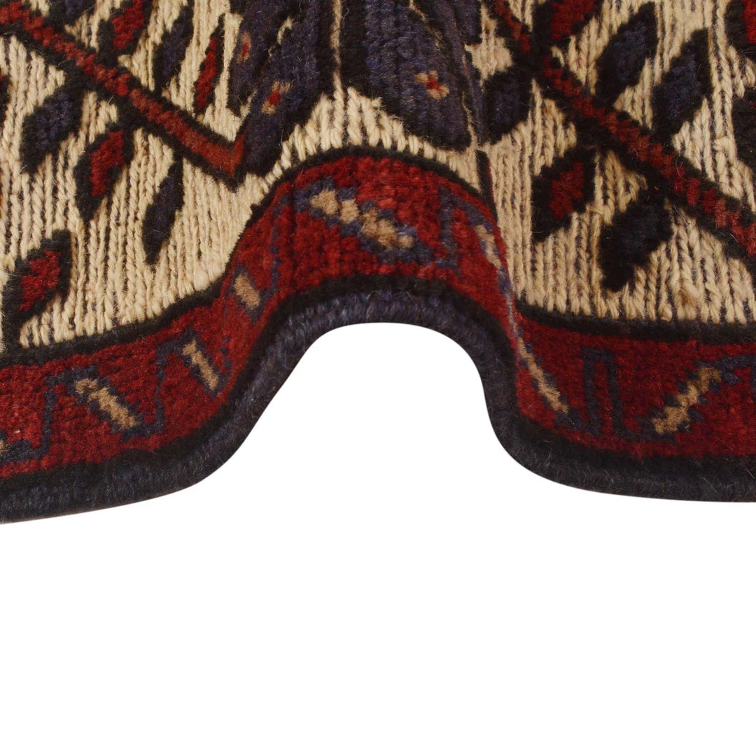 Afghan Barjasta Kilim Rug 3'11" x 6'0" Flat-Weave | No. AL12569