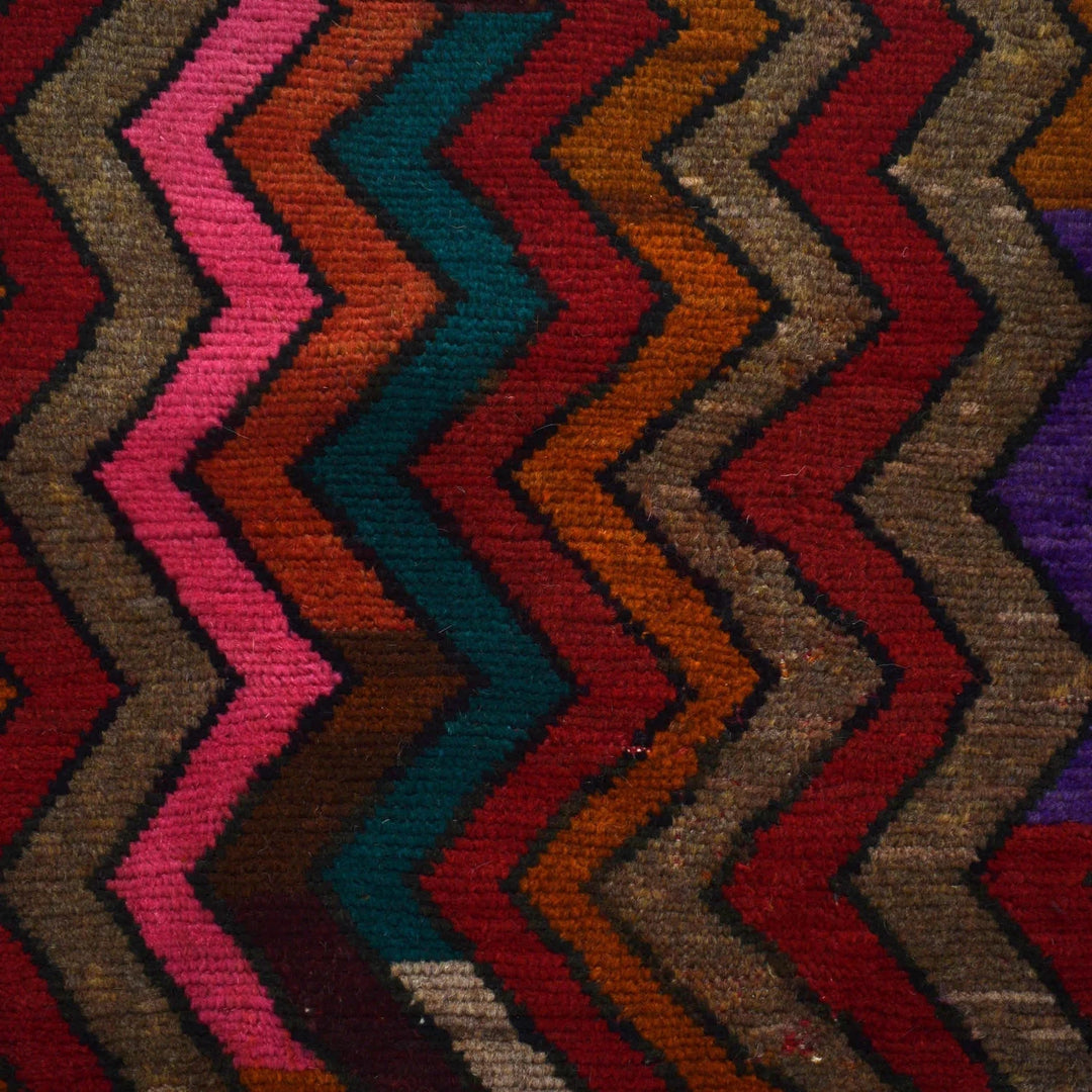Afghan Baluchi Rug 3' 9" x 6' 4" Hand-Knotted | No. AL12726