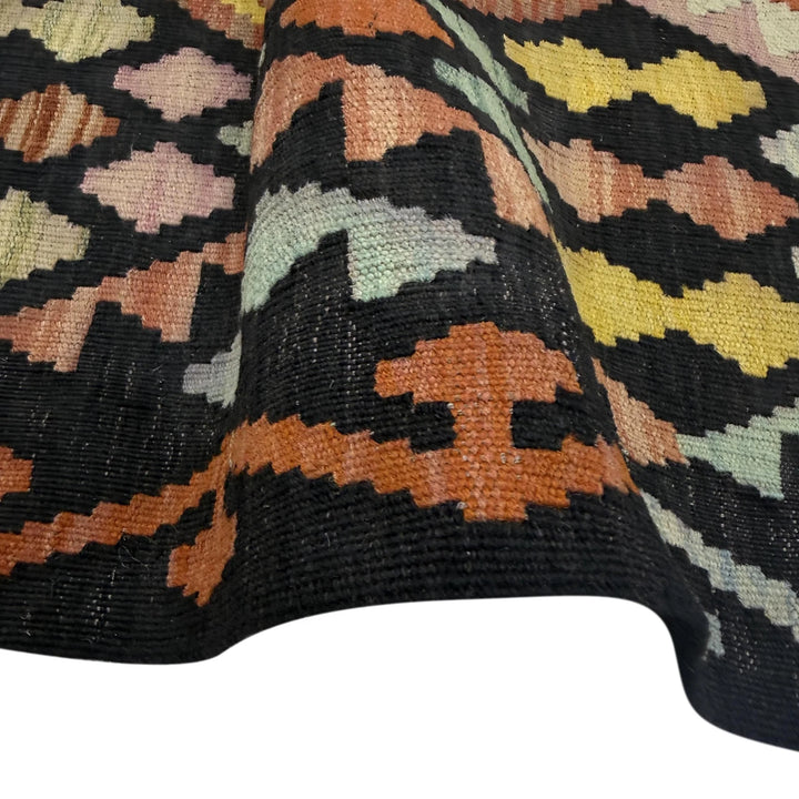Afghan Vegetable Kilim Rug 2' 11" x 15' 10" Flat-Weave | No. AL128324