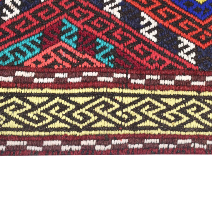 Afghan Kilim Runner 2' 4" x 7' 9" Flat-Weave | No. AL12848