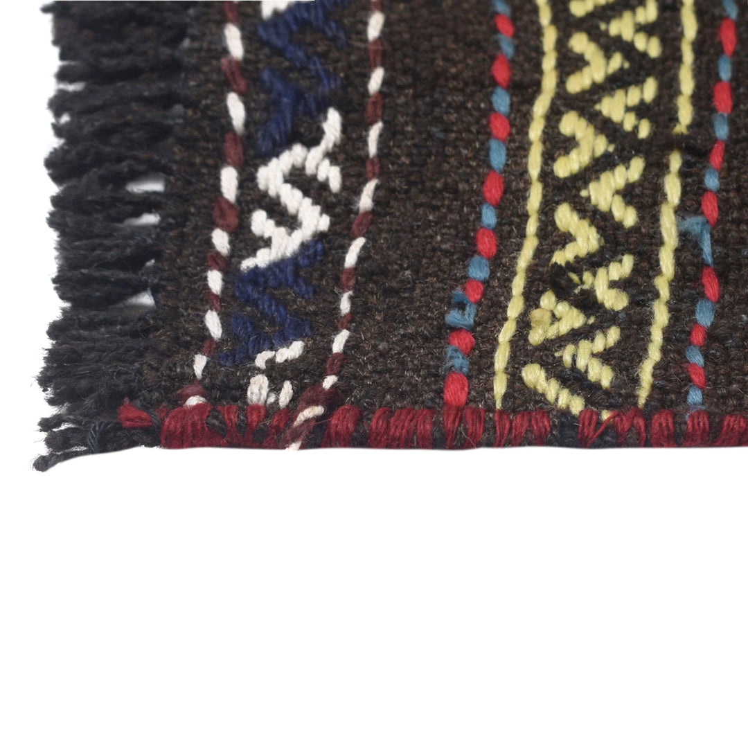 Afghan Kilim Runner 2' 4" x 7' 9" Flat-Weave | No. AL12848