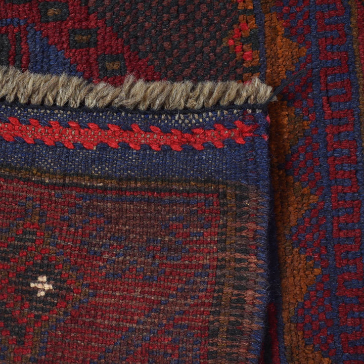 Beige Afghan Prayer Rug 2' 9" x 4' 7" Hand-Knotted | No. AL12936