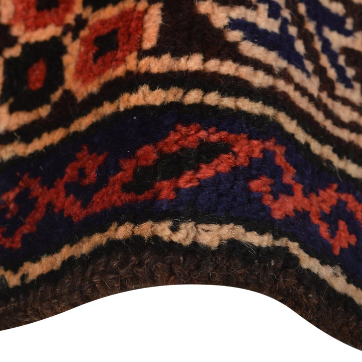 Afghan Prayer Rug 3' 0" x 4' 4" Hand-Knotted | No. AL12965