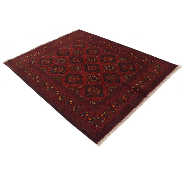 Afghan Khal Mohammadi Rug 4' 11" x 6' 5" Hand-Knotted | No. AL13823