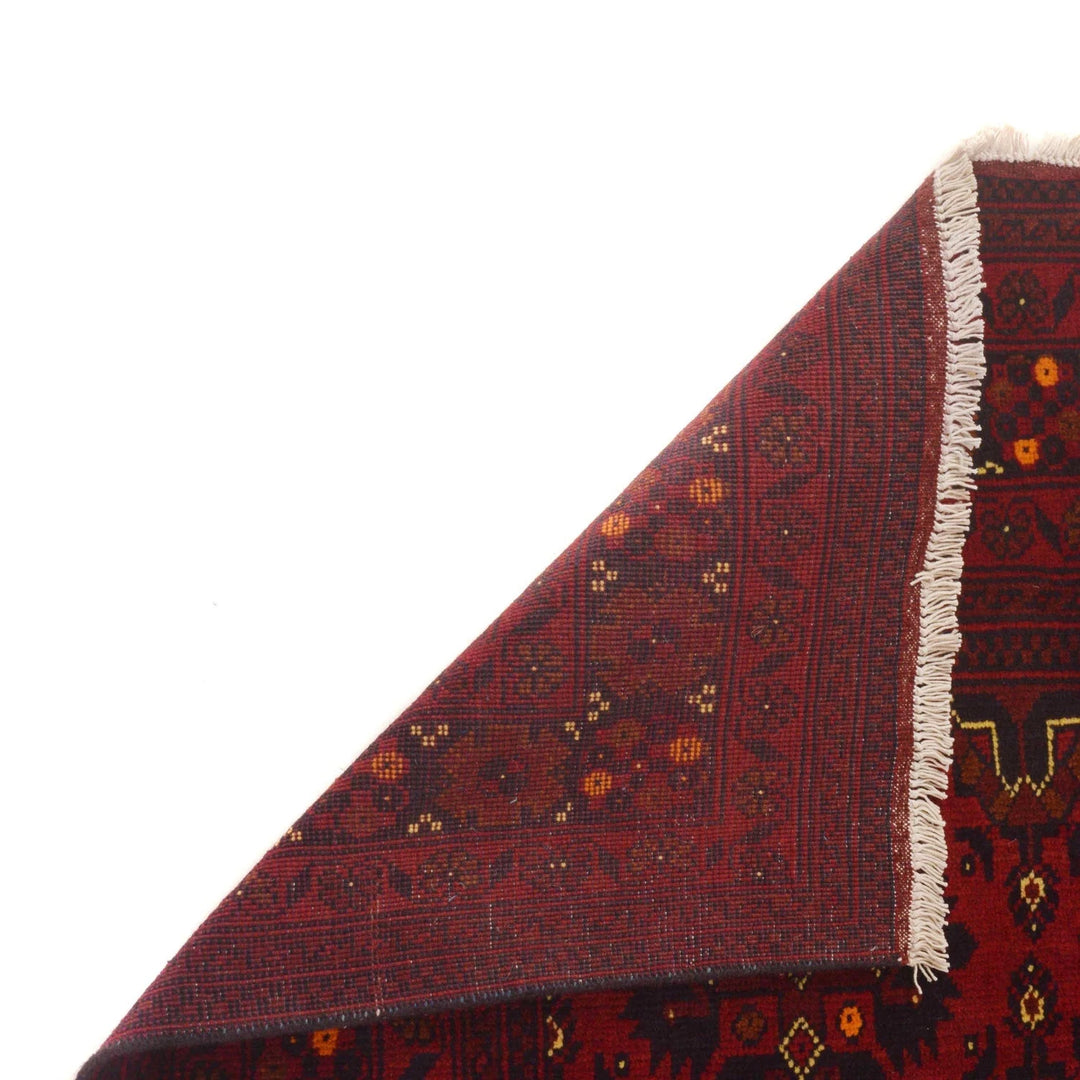 Afghan Khal Mohammadi Rug 4' 11" x 6' 5" Hand-Knotted | No. AL13823