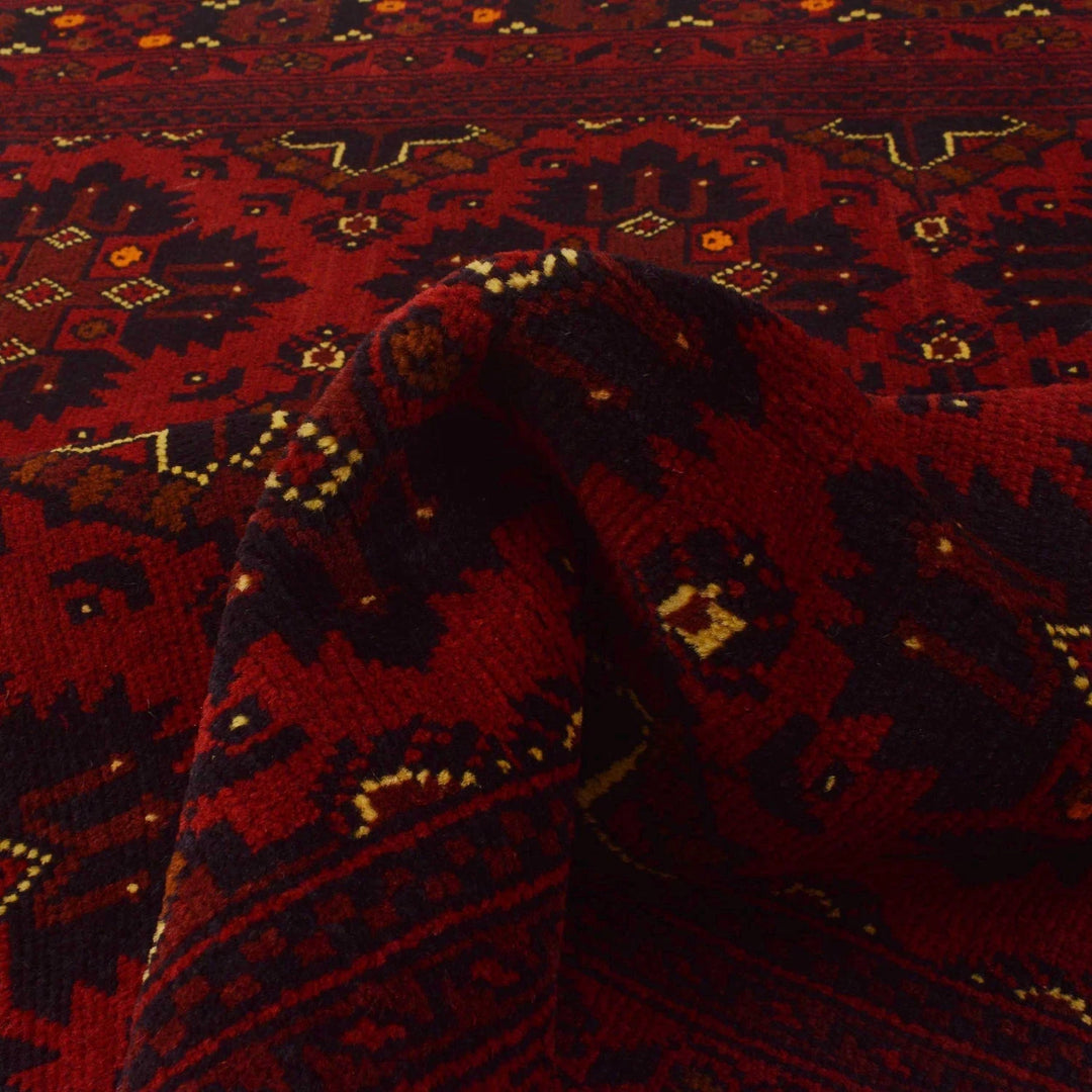 Afghan Khal Mohammadi Rug 4' 11" x 6' 5" Hand-Knotted | No. AL13823