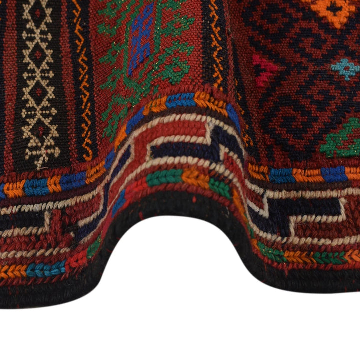 Afghan Laghari Kilim Rug 4' 10" x 7' 1" Flat-Weave | No. AL13847