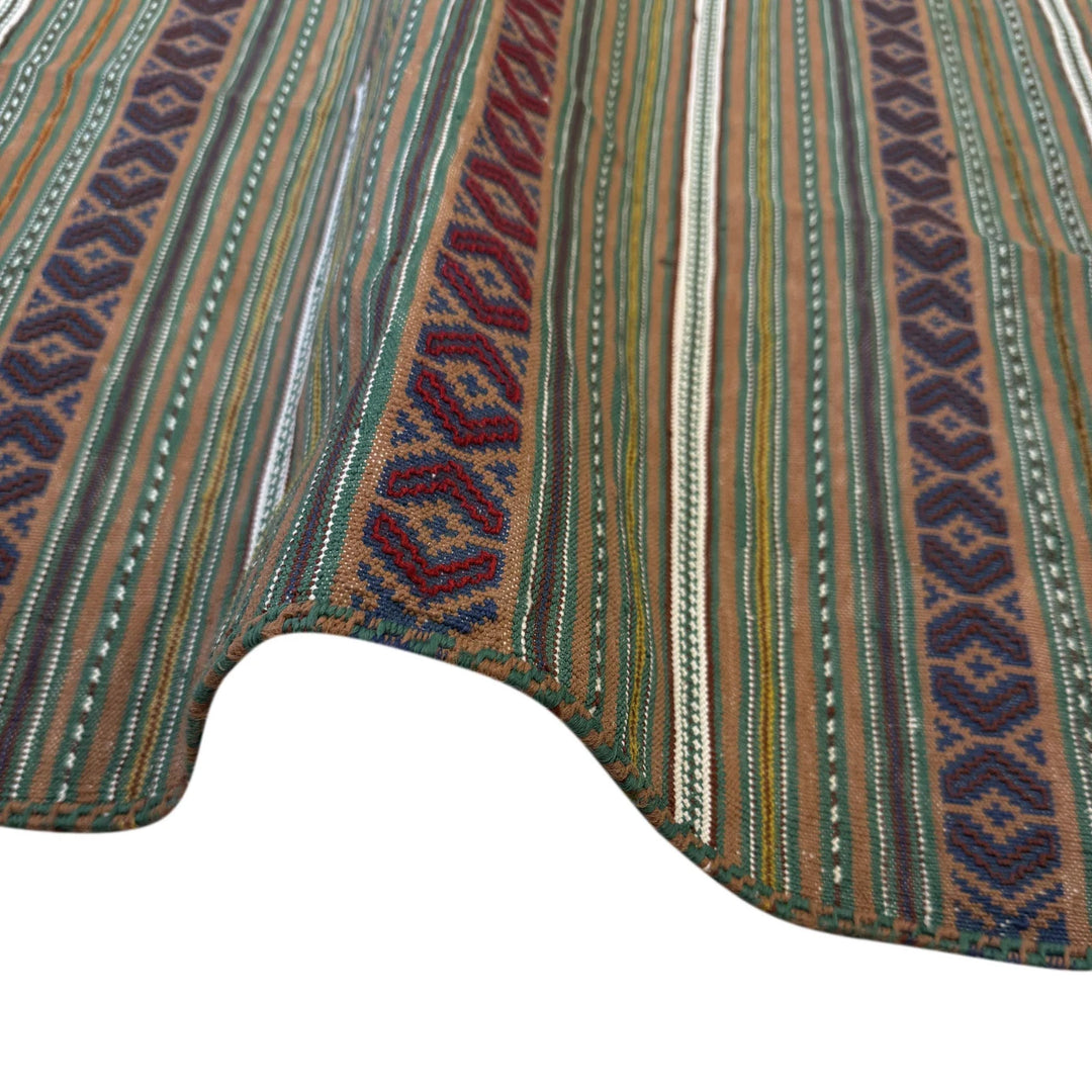 Afghan Laghari Kilim Rug 2' 10" x 4' 6" Flat-Weave | No. AL13905