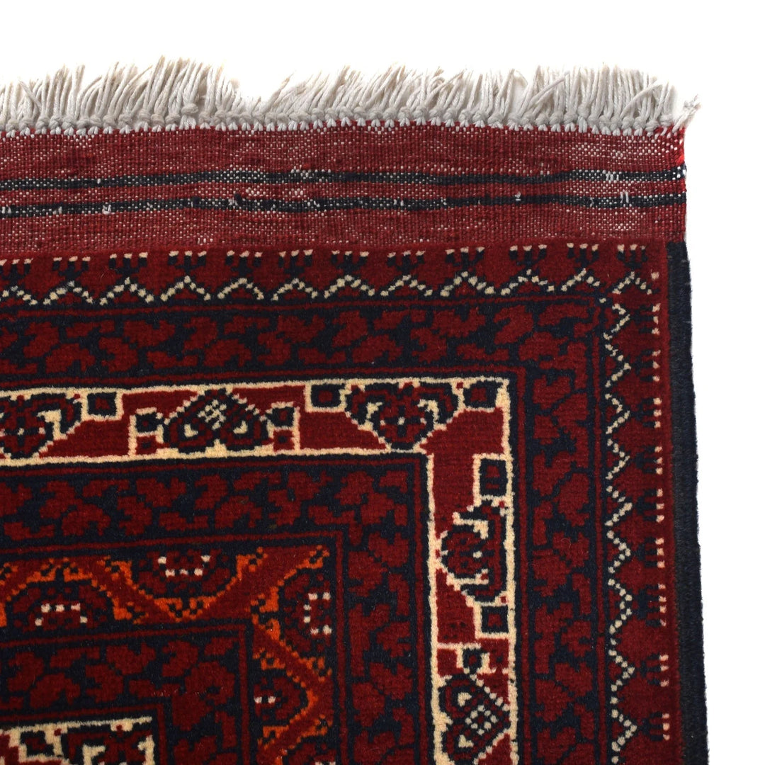 Afghan Khoja Roshnai Rug 4' 11" x 6' 3" Hand-Knotted | No. AL14677