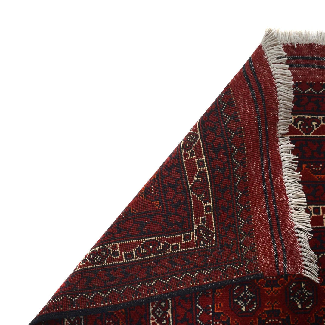 Afghan Khoja Roshnai Rug 4' 11" x 6' 3" Hand-Knotted | No. AL14677