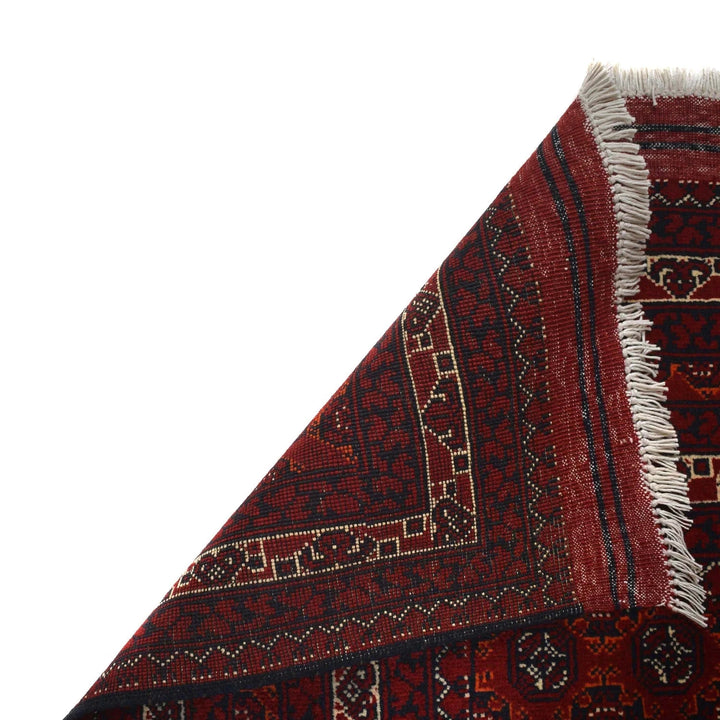 Afghan Khoja Roshnai Rug 4' 11" x 6' 3" Hand-Knotted | No. AL14677