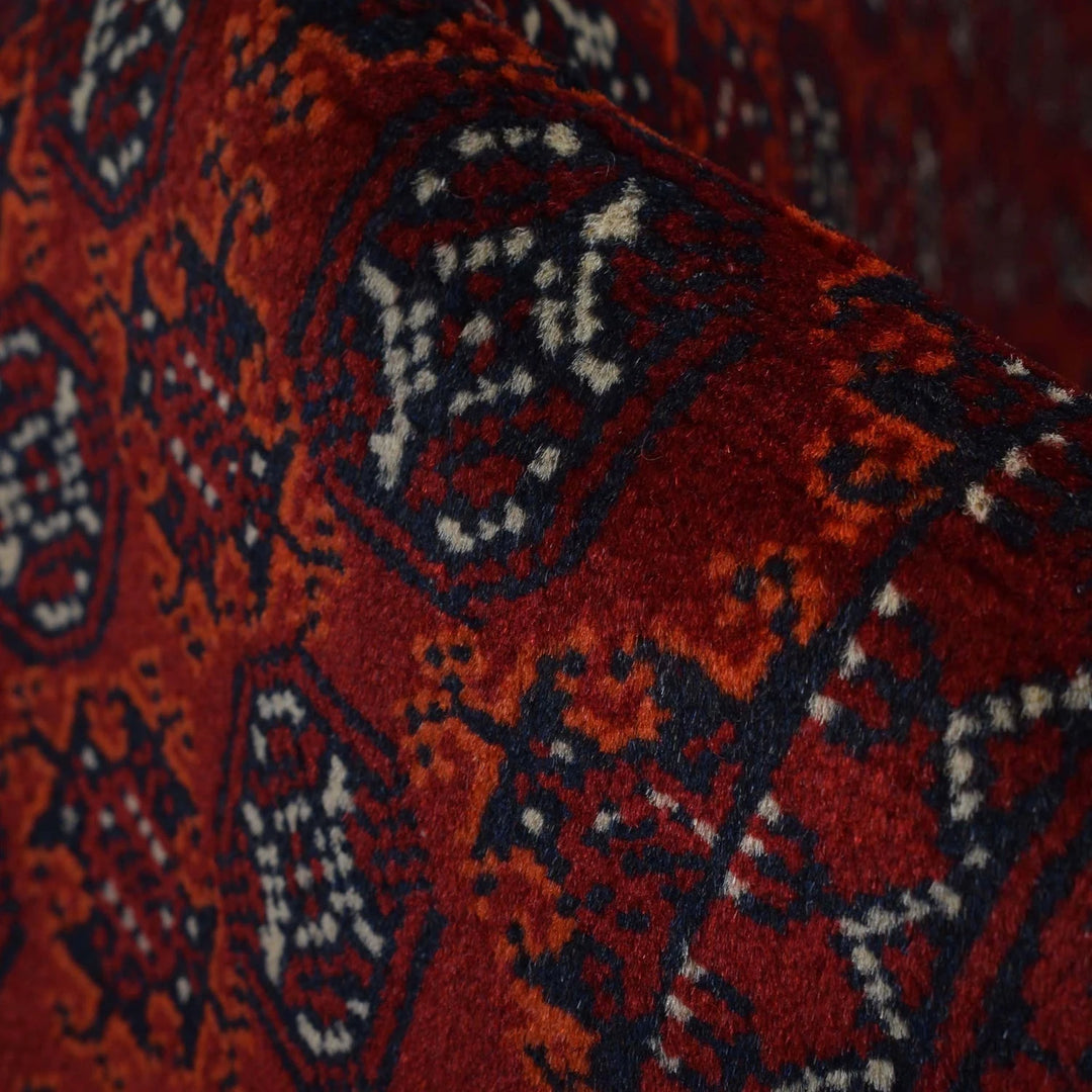 Afghan Khoja Roshnai Rug 4' 11" x 6' 3" Hand-Knotted | No. AL14677