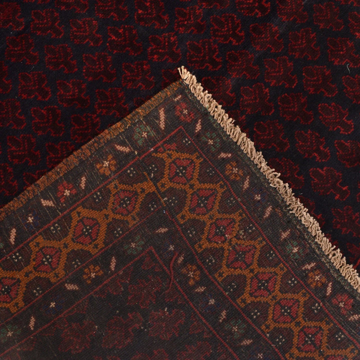 Afghan Baluchi Rug 4' 1" x 6' 2" Hand-Knotted | No. AL15182