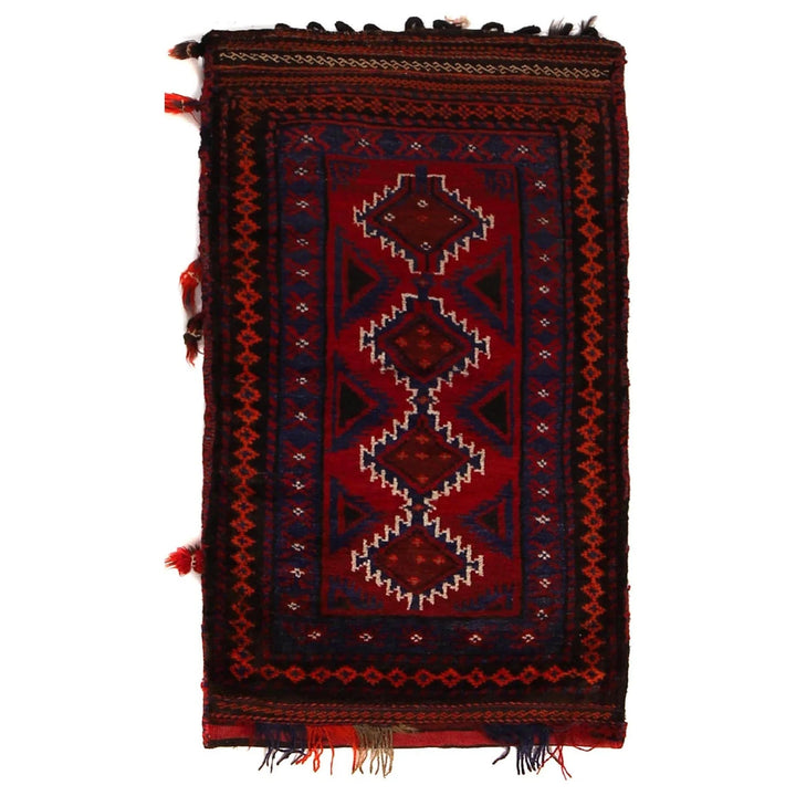 Afghan Balisht Rug 2' 0" x 3' 6" Hand-Knotted | No. AL15412