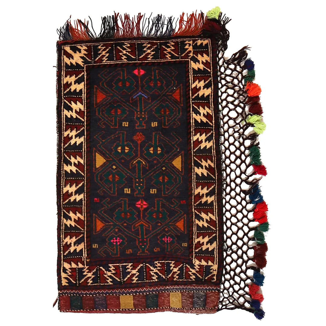 Afghan Balisht Rug 2' 0" x 3' 5" Hand-Knotted | No. AL15796