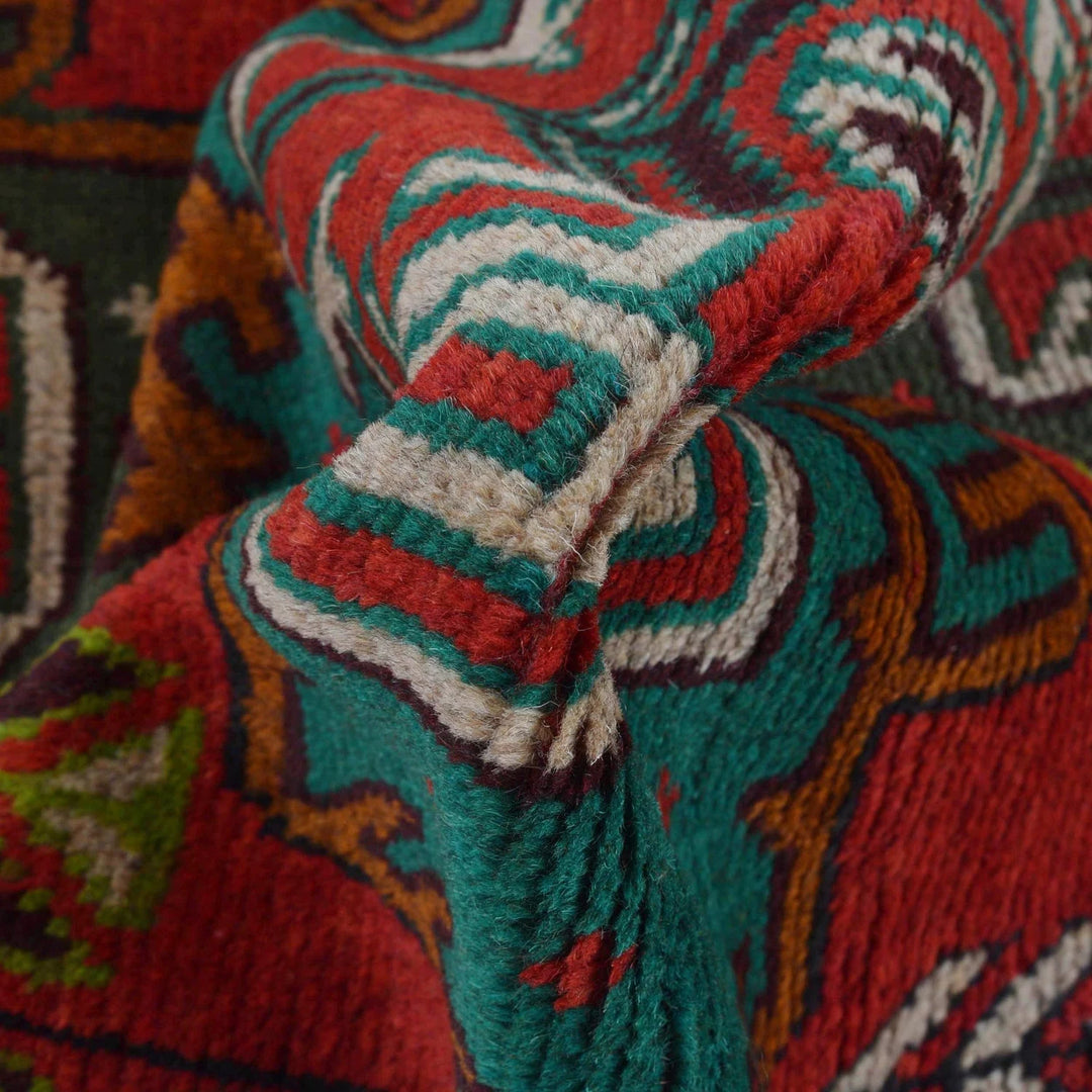 Afghan Baluchi Hallway Runner 2' 6" x 9' 4" Hand-Knotted | No. AL16242