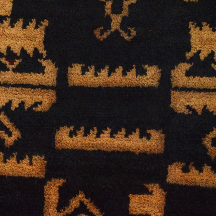 Afghan Baluchi Rug 3' 8" x 6' 8" Hand-Knotted | No. AL16268