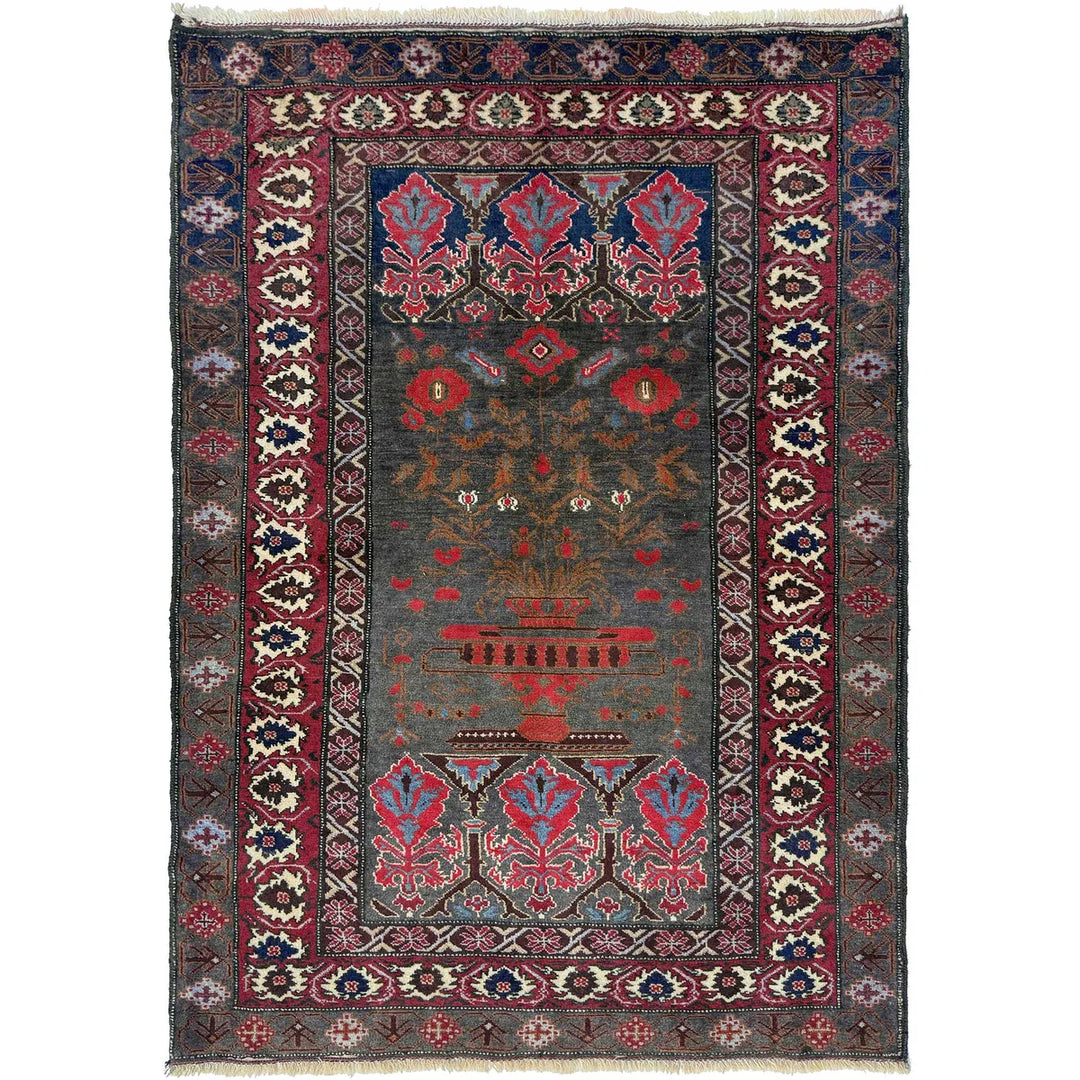Handmade Baluchi Rug 3' 4" x 5' 0" - No. AL17957