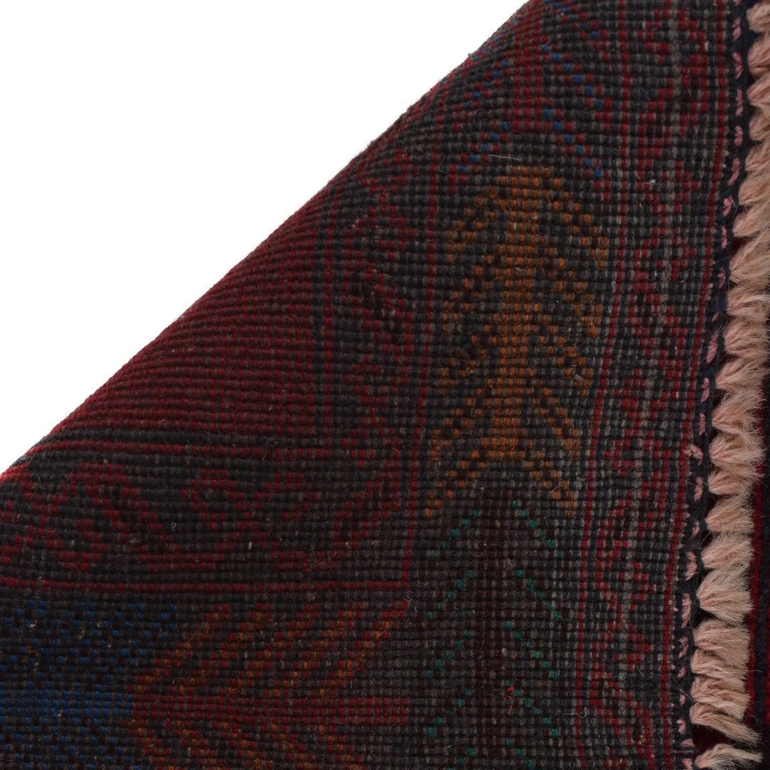 Afghan Baluchi Rug 2' 9" x 4' 11" Hand-Knotted | No. AL18222