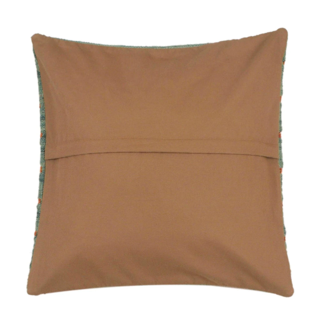 Afghan Kilim Cushion Cover 1' 6" x 1' 6" Flat-Weave | No. AL18527