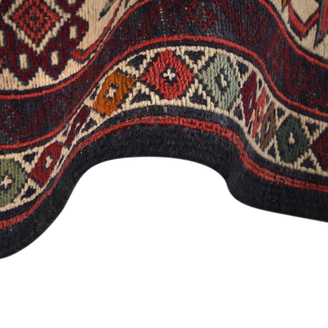 Afghan Maliki Kilim Rug 3' 10" x 6' 3" Flat-Weave | No. AL18566
