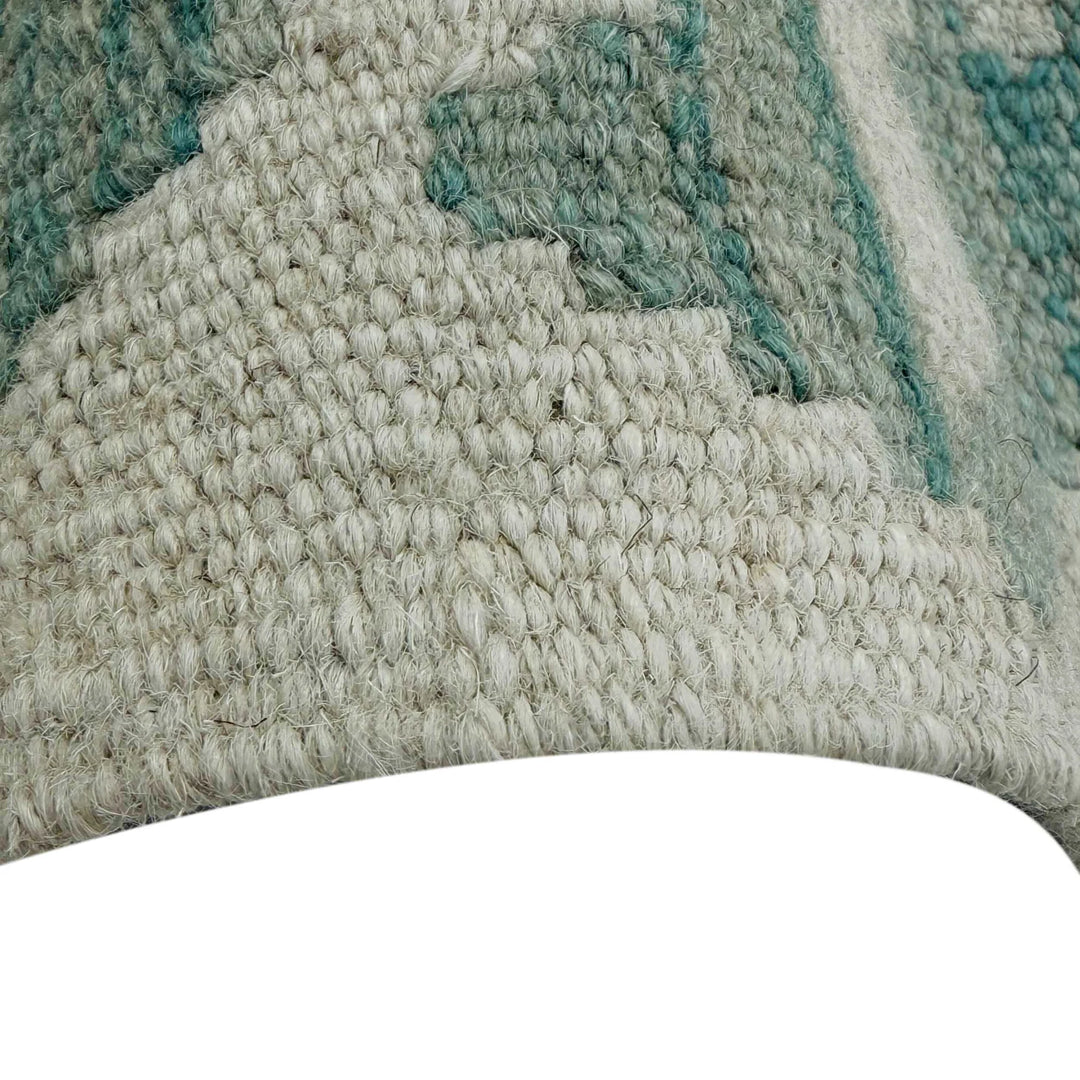Afghan Vegetable Kilim Rug 9'7" x 12'11" Flat-Weave | No. AL186176