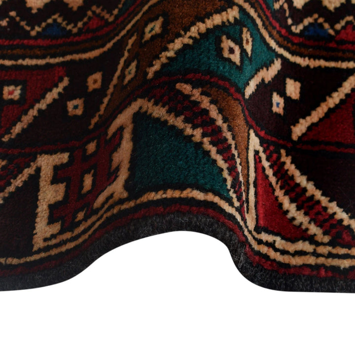 Afghan Prayer Rug 3' 1" x 5' 4" Hand-Knotted | No. AL18999