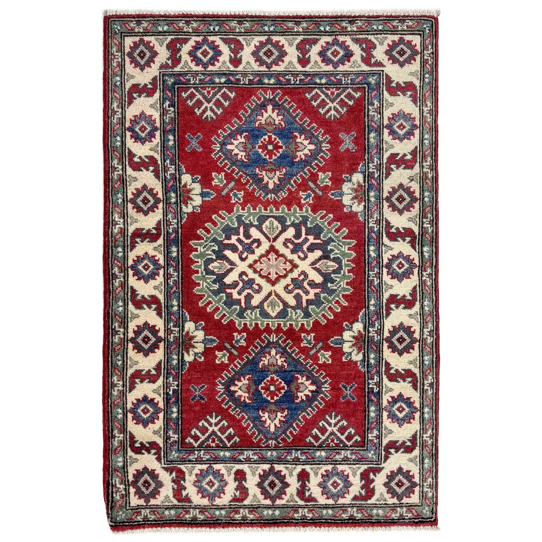 Oriental Kazak Rug 2' 7" x 4' 0" - No. AL19051