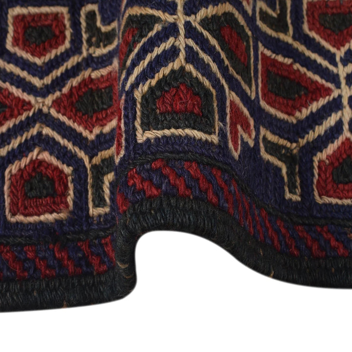 Afghan Kilim Rug 4' 4" x 7' 9" Flat-Weave | No. AL19287
