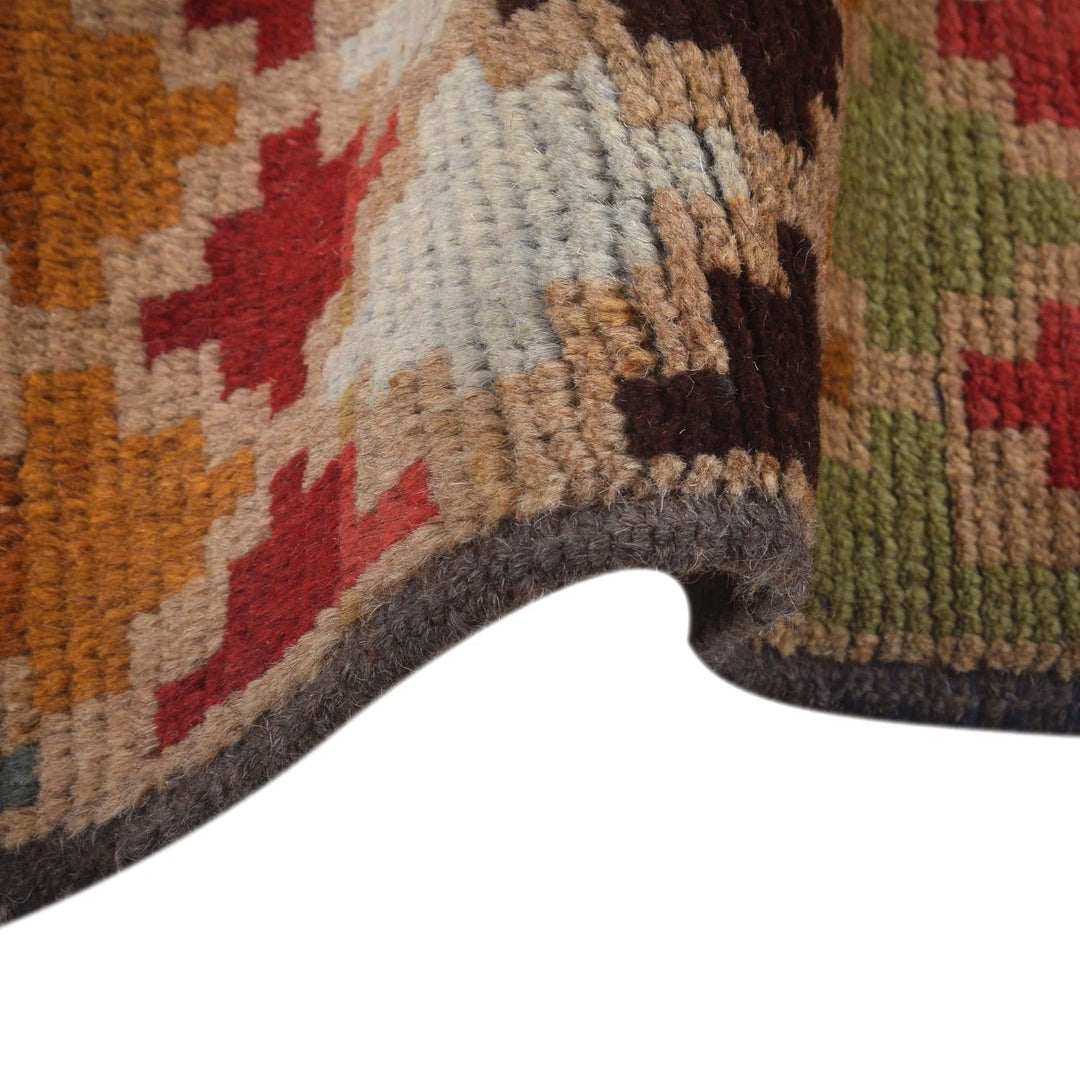 Afghan Baluchi Rug 3' 9" x 6' 4" Hand-Knotted | No. AL19472