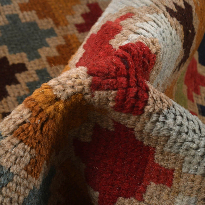 Afghan Baluchi Rug 3' 9" x 6' 4" Hand-Knotted | No. AL19472
