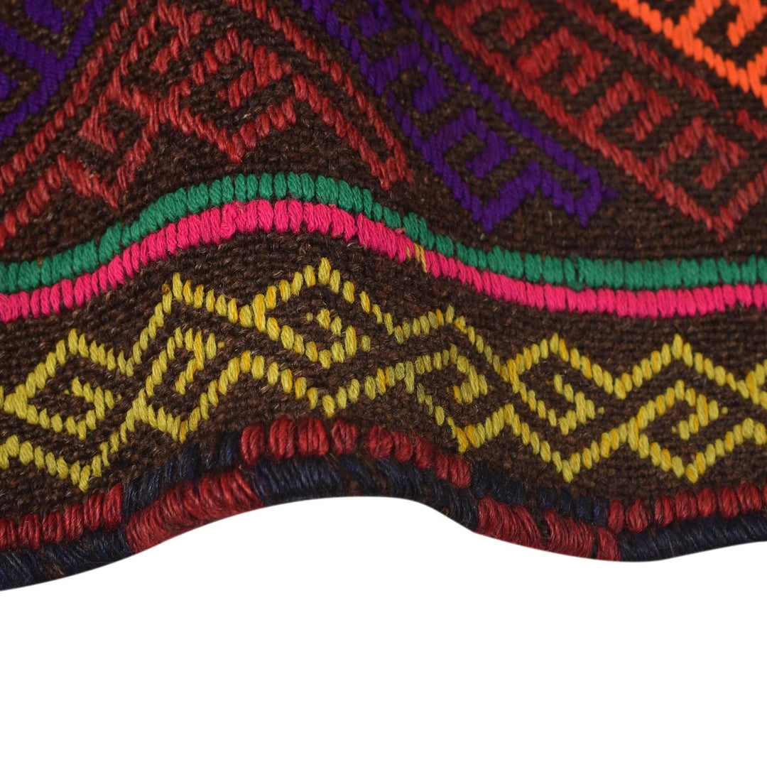 Afghan Kilim Rug 2' 4" x 8' 8" Flat-Weave | No. AL19609