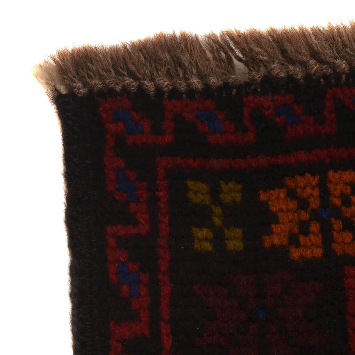 Afghan Tribal Baluchi Rug 3' 8" x 6' 4" Hand-Knotted | No. AL19941