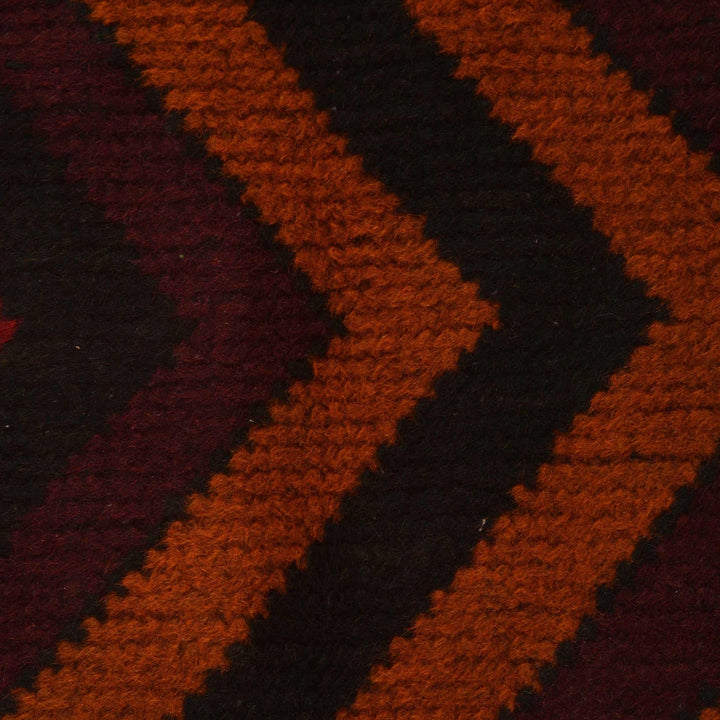 Afghan Tribal Baluchi Rug 3' 8" x 6' 4" Hand-Knotted | No. AL19941