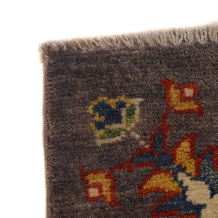 Afghan Bakhtiar Rug 3' 3" x 4' 11" Hand-Knotted | No. AL20015