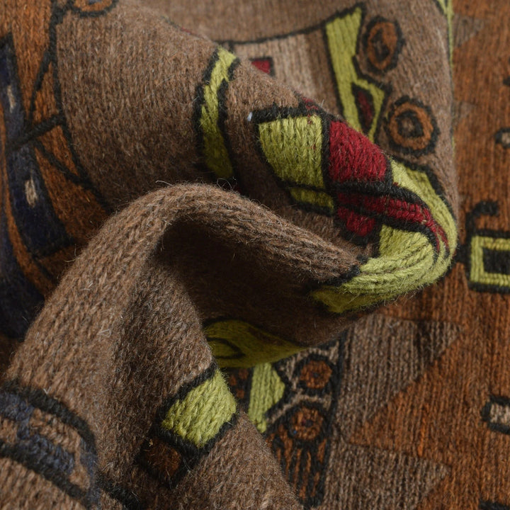 Afghan War Kilim Rug 2' 9" x 4' 8" Flat-Weave | No. AL20123