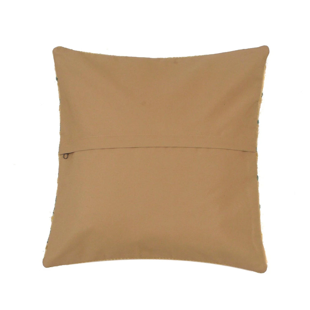 Afghan Kilim Cushion 1' 6" x 1' 5" Flat-Weave | No. AL20376