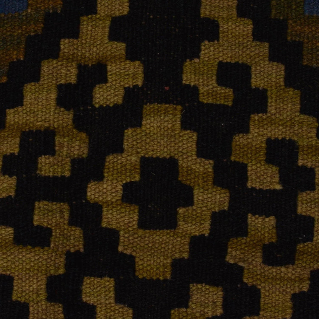 Afghan Kilim Rug 5' 2" x 6' 5" Flat-Weave | No. AL20438