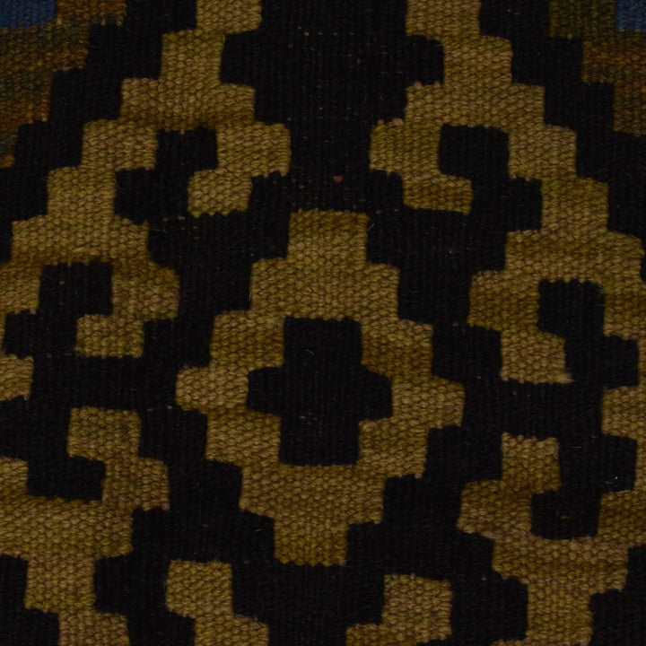 Afghan Kilim Rug 5' 2" x 6' 5" Flat-Weave | No. AL20438
