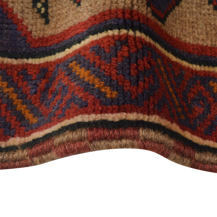 Afghan Pictorial Rug 2' 9" x 4' 6" Hand-Knotted | No. AL20819