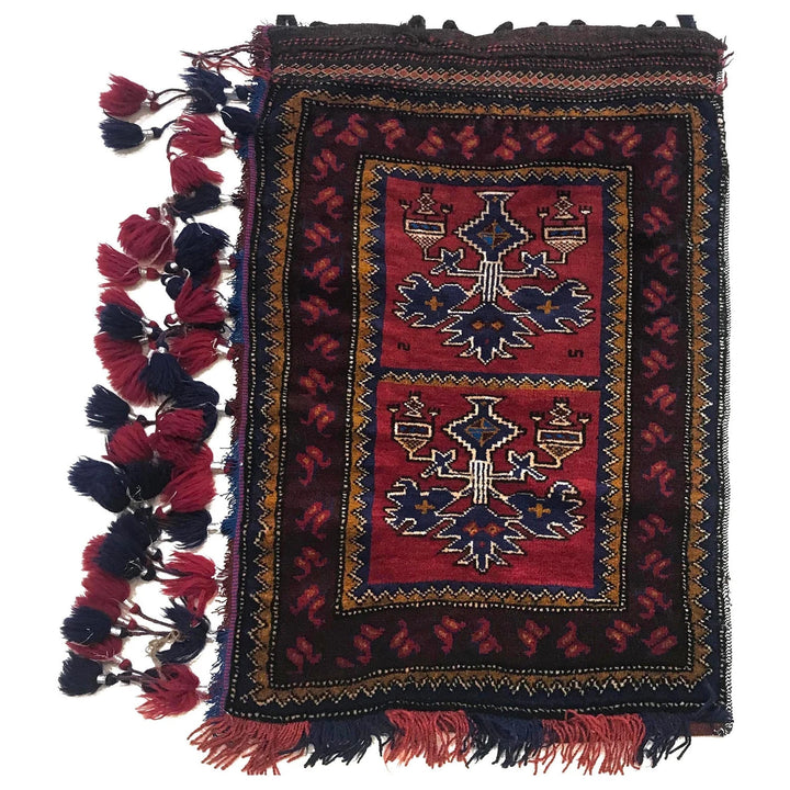 Afghan Balisht Rug 1' 10" x 2' 10" Hand-Knotted | No. AL20923