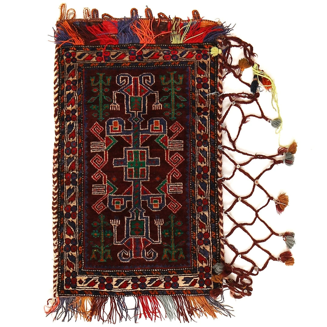 Afghan Balisht Rug 1' 7" x 2' 8" Hand-Knotted | No. AL21730