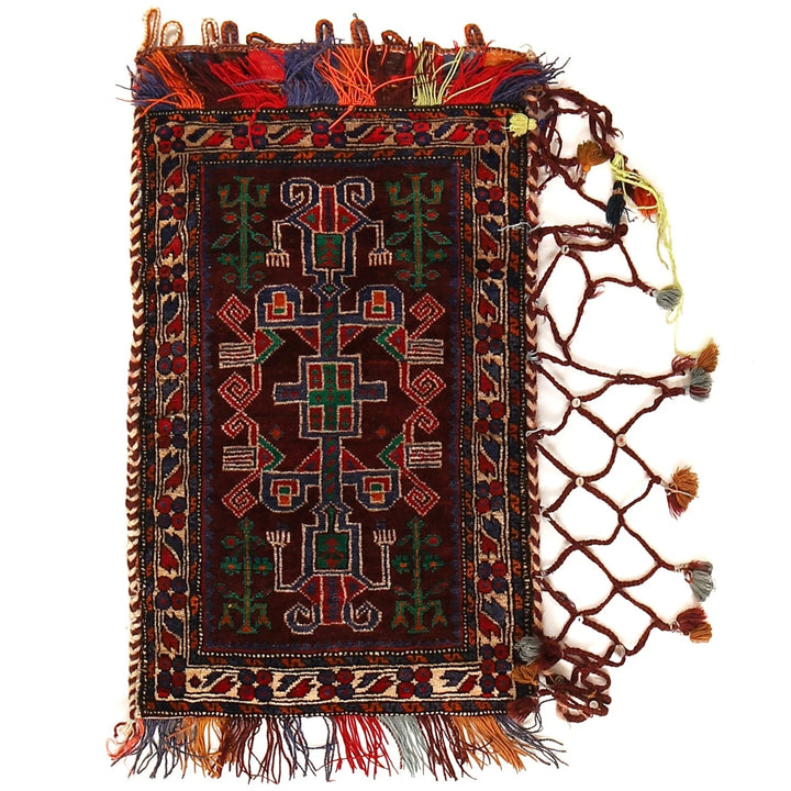 Afghan Balisht Rug 1' 7" x 2' 8" Hand-Knotted | No. AL21730