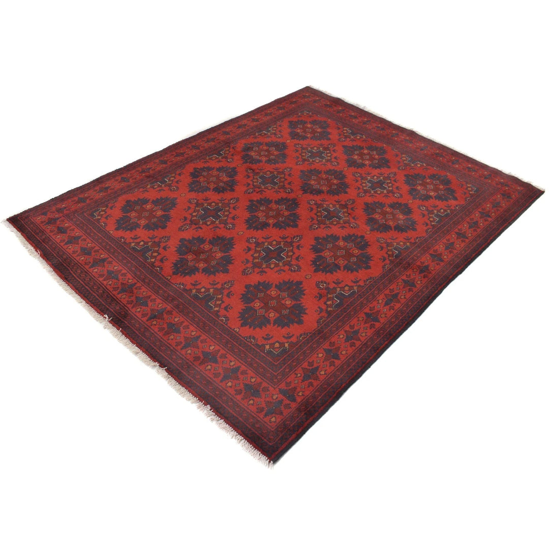 Afghan Khal Mohammadi Rug 4' 10" x 6' 4" Hand-Knotted | No. AL22091